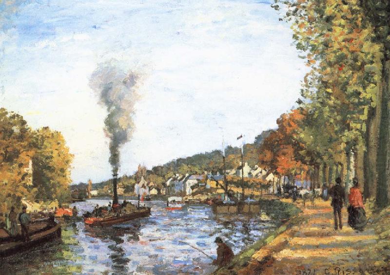 Seine, Camille Pissarro